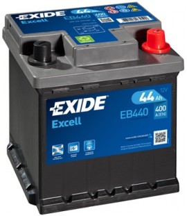 Μπαταρία Exide Excell EB440- 12V 44Ah