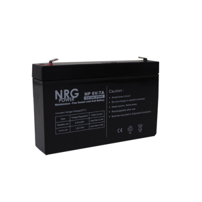 Μπαταρία NRG POWER -6V 7Ah