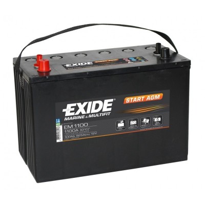 Μπαταρία Exide Start AGM EM1100-12V 100Ah