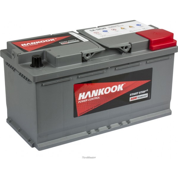 Hankook AGM 570 20 Start- und Versorgungsbatterie 12V 70Ah 760A/EN, w