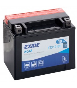 Μπαταρία Exide YTX12-BS - 12V 10Ah - 150 CCA(EN)