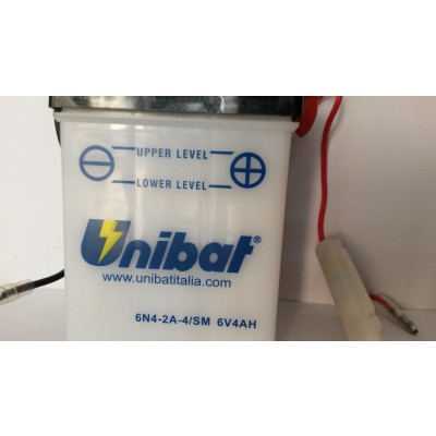 Μπαταρία Unibat 6N4-2A-4 - 6V 4Ah 