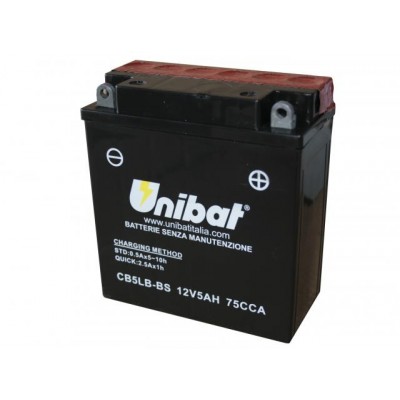 Μπαταρία Unibat YB5L-B-BS - 12V 5Ah - 75 CCA(EN)