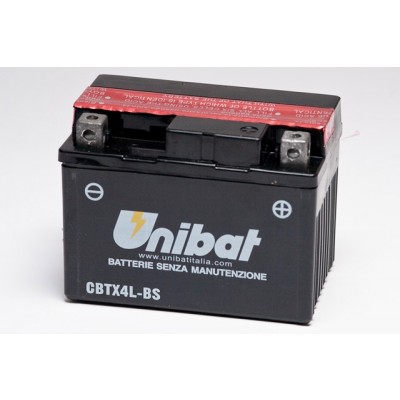 Μπαταρία Unibat YTX4L-BS - 12V 3Ah - 50 CCA(EN)