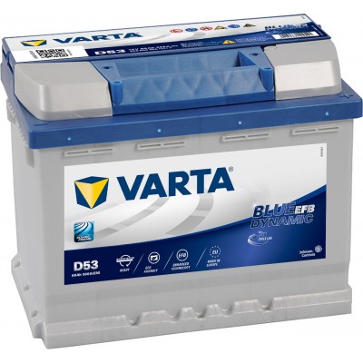 Μπαταρία Varta EFB Start & Stop D53-12V 60Ah