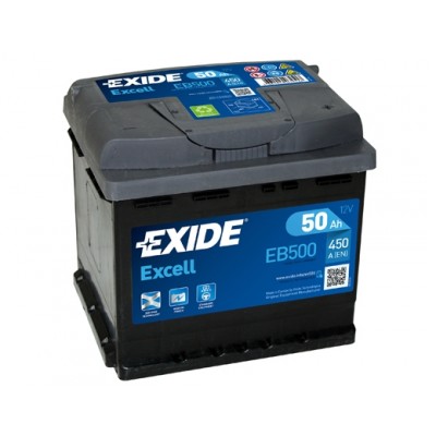 Μπαταρία Exide Excell EB500-12V 50Ah