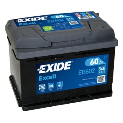 Μπαταρία Exide Excell EB602-12V 60Ah