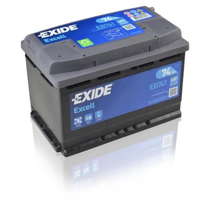 Μπαταρία Exide Excell EB741-12V 74Ah