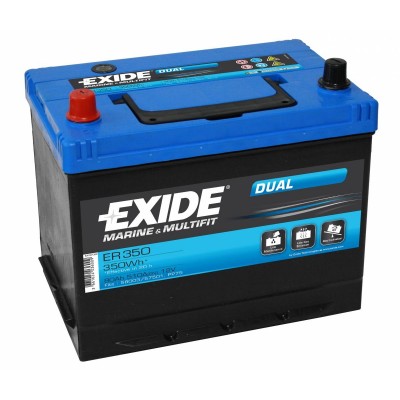 Μπαταρία Exide Dual ER350-12V 80Ah