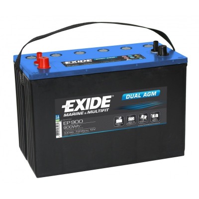 Μπαταρία Exide Dual AGM EP900-12V 100Ah