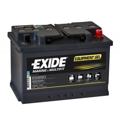 Μπαταρία Exide Equipment Gel ES650 - 12V 56Ah