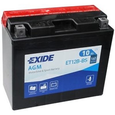 Μπαταρία Exide YT12B-BS - 12V 10Ah - 160 CCA(EN)