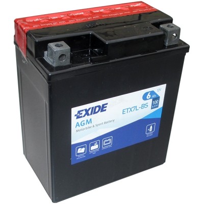 Μπαταρία Exide YTX7L-BS - 12V 6Ah - 100 CCA(EN)