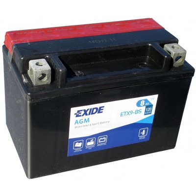 Μπαταρία Exide YTX9-BS - 12V 8Ah - 120 CCA(EN)