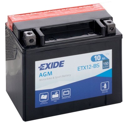 Μπαταρία Exide YTX12-BS - 12V 10Ah - 150 CCA(EN)