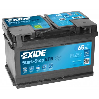 Μπαταρία Exide EFB Start & Stop EL652-12V 65Ah