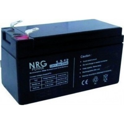 Μπαταρία NRG POWER -12V 1,3Ah