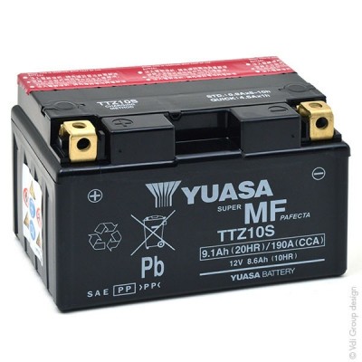 Μπαταρία Yuasa YTZ10S / TTZ10S - 12V 8,6Ah - 190 CCA(EN)