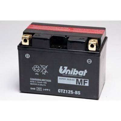 Μπαταρία Unibat YTZ12S-BS - 12V 11Ah - 210 CCA(EN)