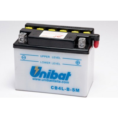 Μπαταρία Unibat YB4L-B - 12V 4Ah - 56 CCA(EN)