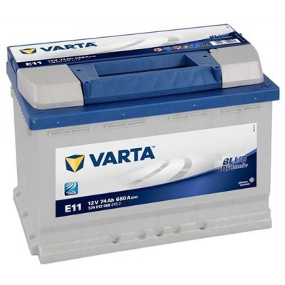 Μπαταρία Varta Blue E11-12V 74Ah