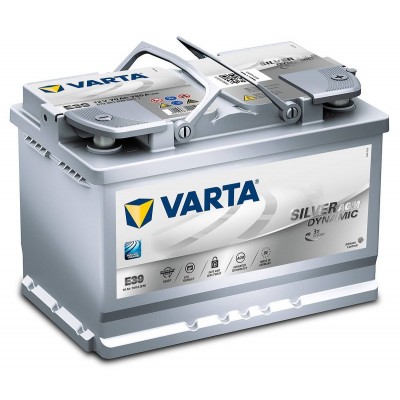 Μπαταρία Varta AGM Start & Stop E39-12V 70Ah