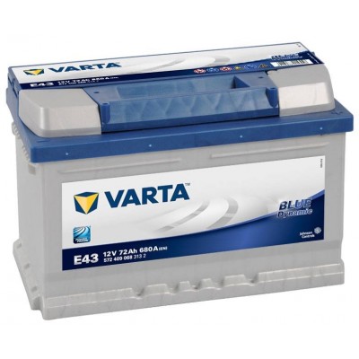 Μπαταρία Varta Blue E43-12v 72Ah