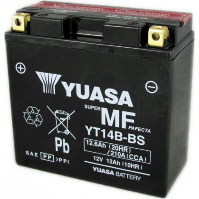 Μπαταρία Yuasa YT14B-BS - 12V 12Ah - 210 CCA(EN)