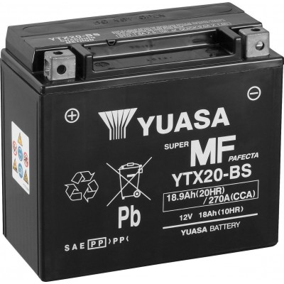 Μπαταρία Yuasa YTX20-BS - 12V 18Ah - 270 CCA(EN)