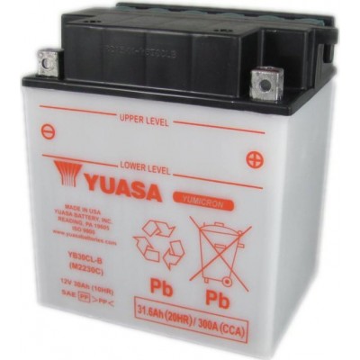 Μπαταρία Yuasa Yumicron YB30CL-B - 12V 30Ah - 300 CCA (EN) 