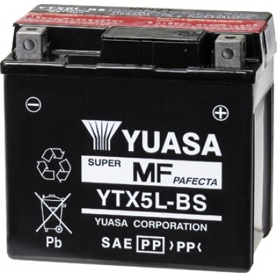 Μπαταρία Yuasa YTX5L-BS - 12V 4Ah - 80 CCA(EN)