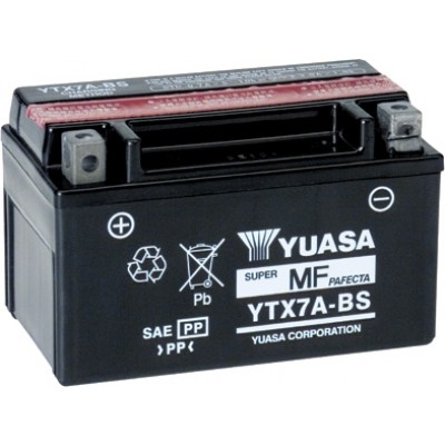 Μπαταρία Yuasa YTX7A-BS - 12V 6Ah - 105 CCA(EN)