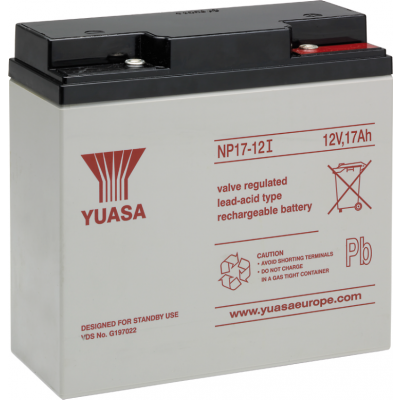 Μπαταρία Yuasa NP17-12l VRLA -12V 17Ah