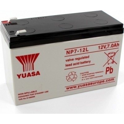 Μπαταρία Yuasa NP7-12L VRLA -12V 7Ah